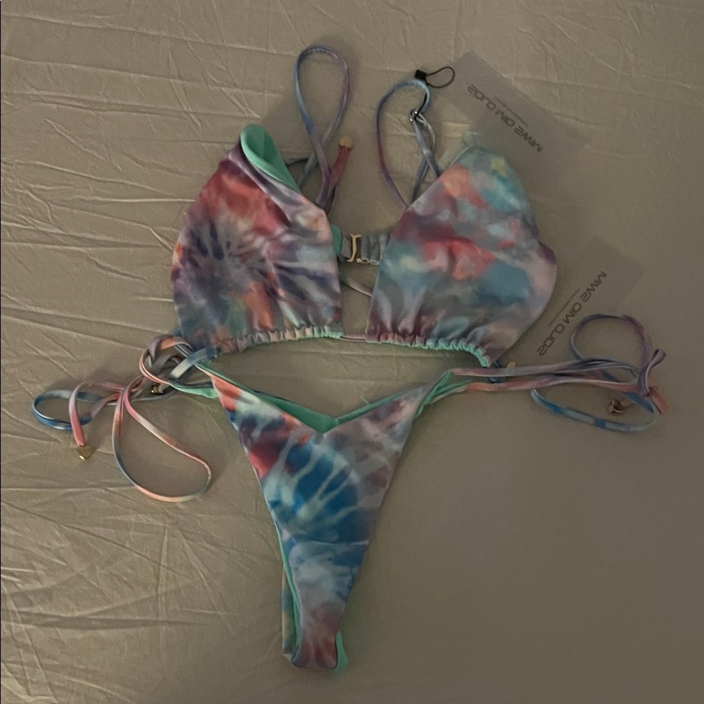 Kids Tie-Dye Bikini Set